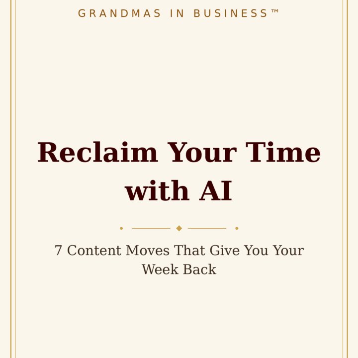 Reclaim Your Time with AI