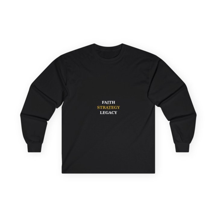 Grandmas In Business - Faith Strategy Legacy Long Sleeve