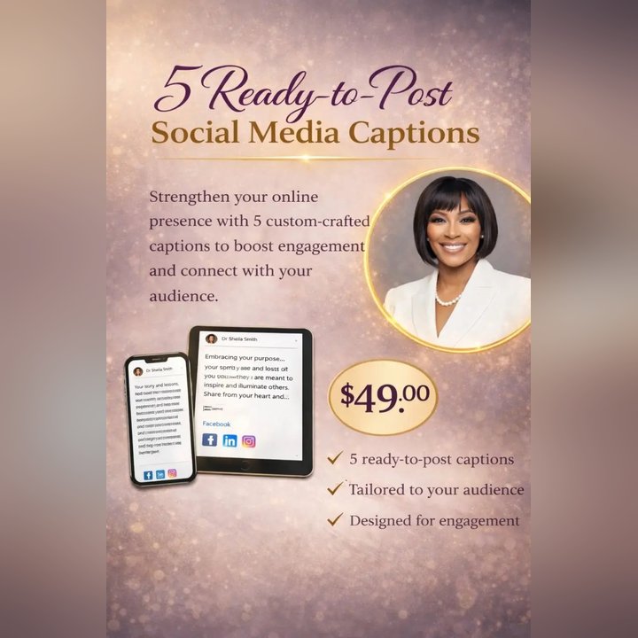 5 Ready-to-Post Social Media Captions