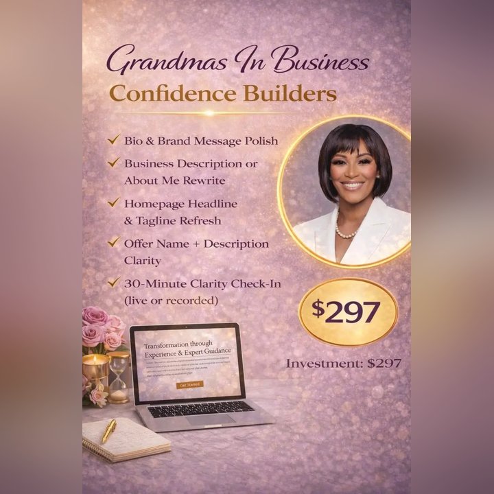 Grandmas in Business Confidence Bundle