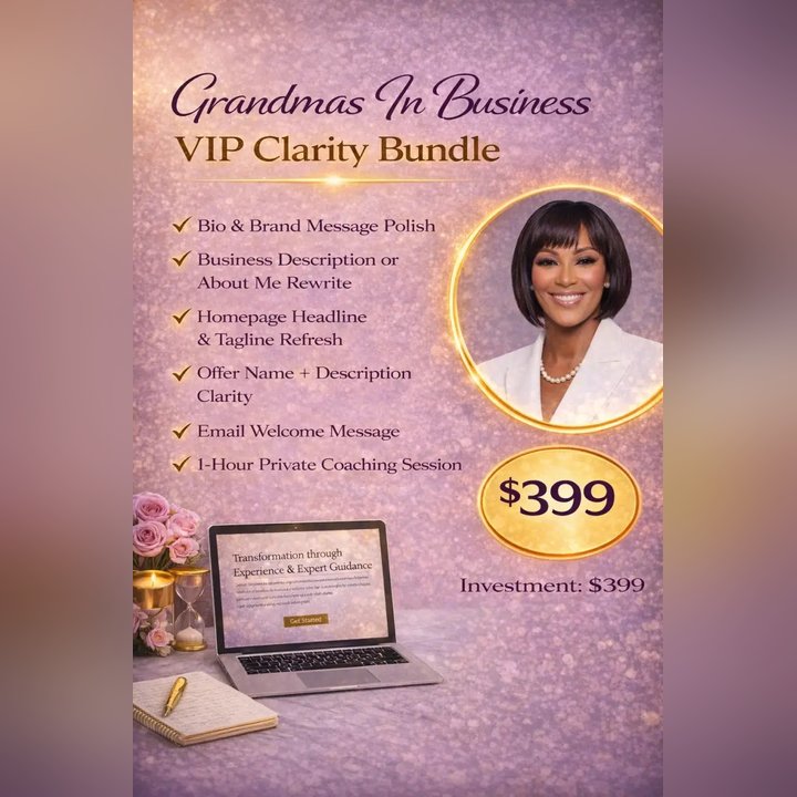 Grandmas in Business VIP Clarity Bundle